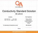QA Instruments Conductivity Standard 84uS/cm