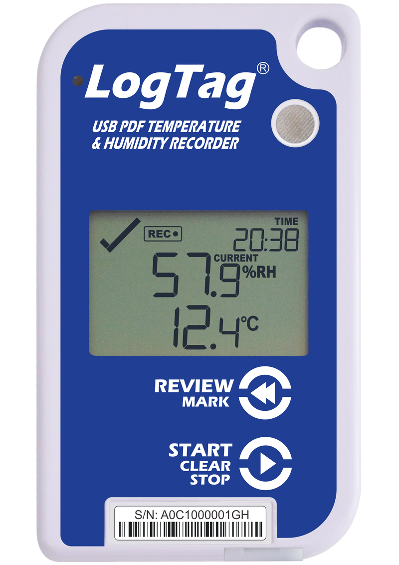 LogTag Recorders Temperature and Humidity Data Logger