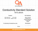 QA Instruments Conductivity Standard 1413uS/cm