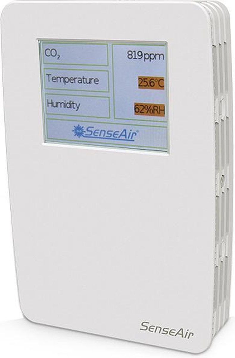 Senseair tSENSE CO2/Temp/RH Transmitter Colour LCD