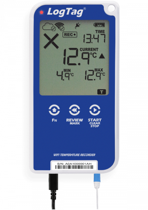 LogTag UTRED30-WiFi Temperature Data Logger Kit