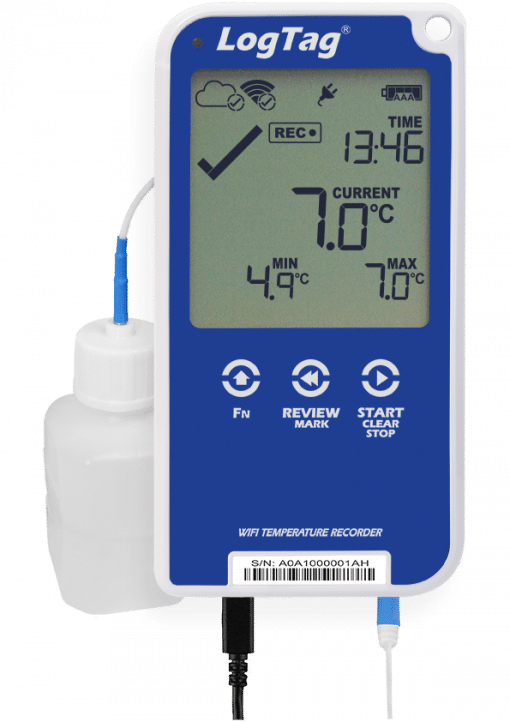 LogTag UTRED30-WiFi Temperature Data Logger Kit