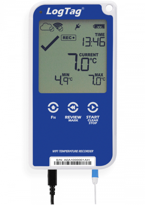 LogTag UTRED30-WiFi Temperature Data Logger Kit