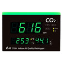 AZ Large Display CO2 Temperature and %RH Monitor with Datalogging