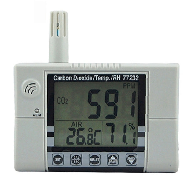 AZ Wall Mount CO2, Temperature and %RH  Monitor with Relay