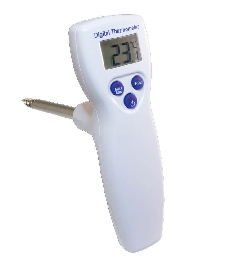 DeltaTrak FlashCheck Ruggedized Screw Tip Digital Thermometer