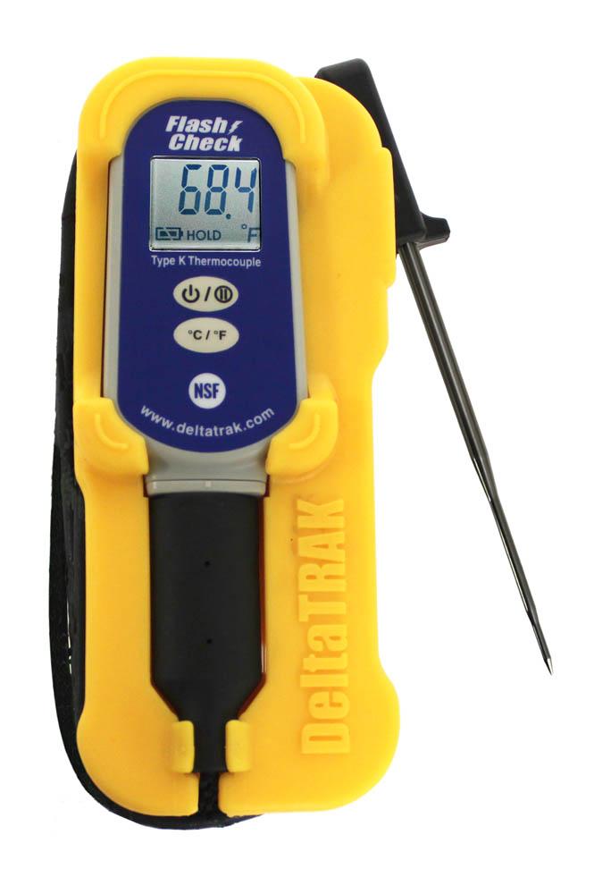 DeltaTrak FlashCheck Ruggy Thermocouple Thermometer Kit