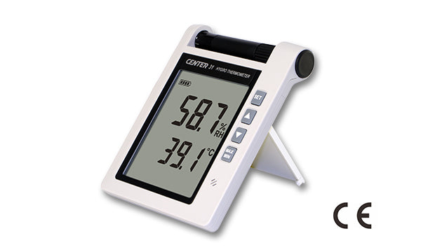 Center 31 Precision Wall Mount Hygrometer with Remote