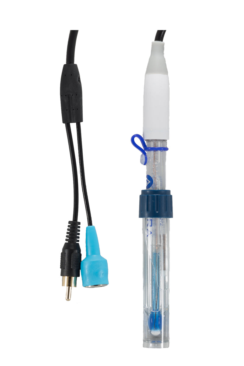 Apera LabSen®823 Glass 3-in-1 pH/Temp Electrode with BNC & RCA Connector