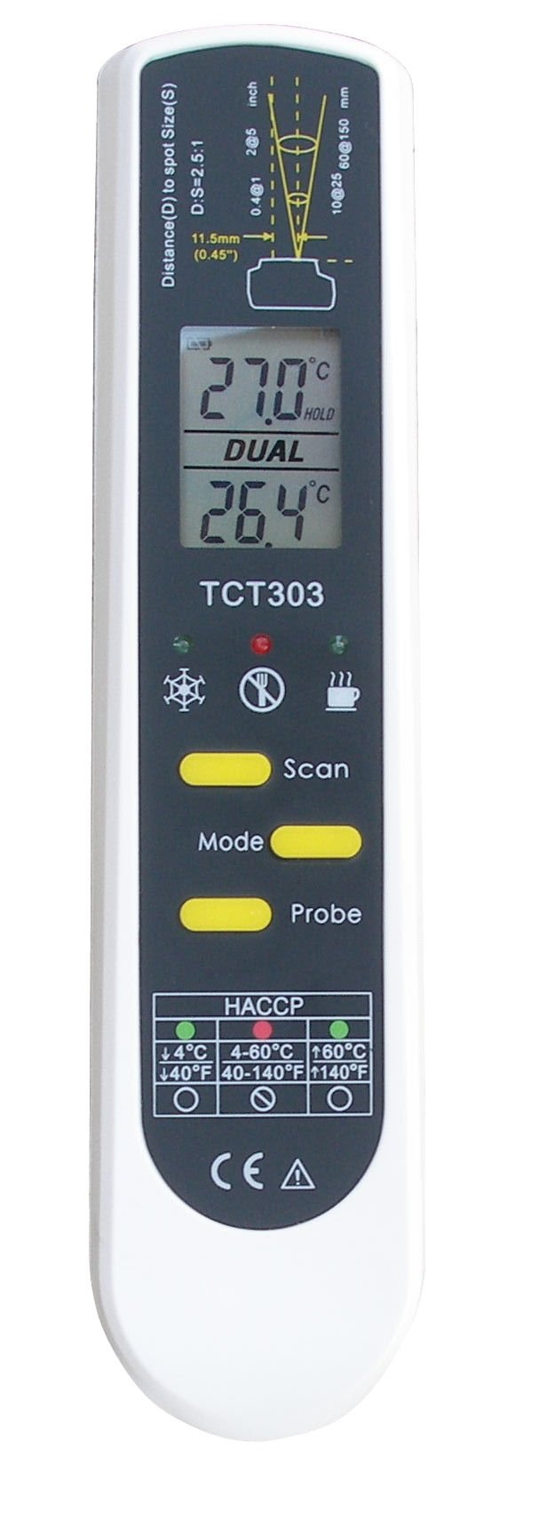 TFA Dual-Temp Pro Infrared-Probe Thermometer