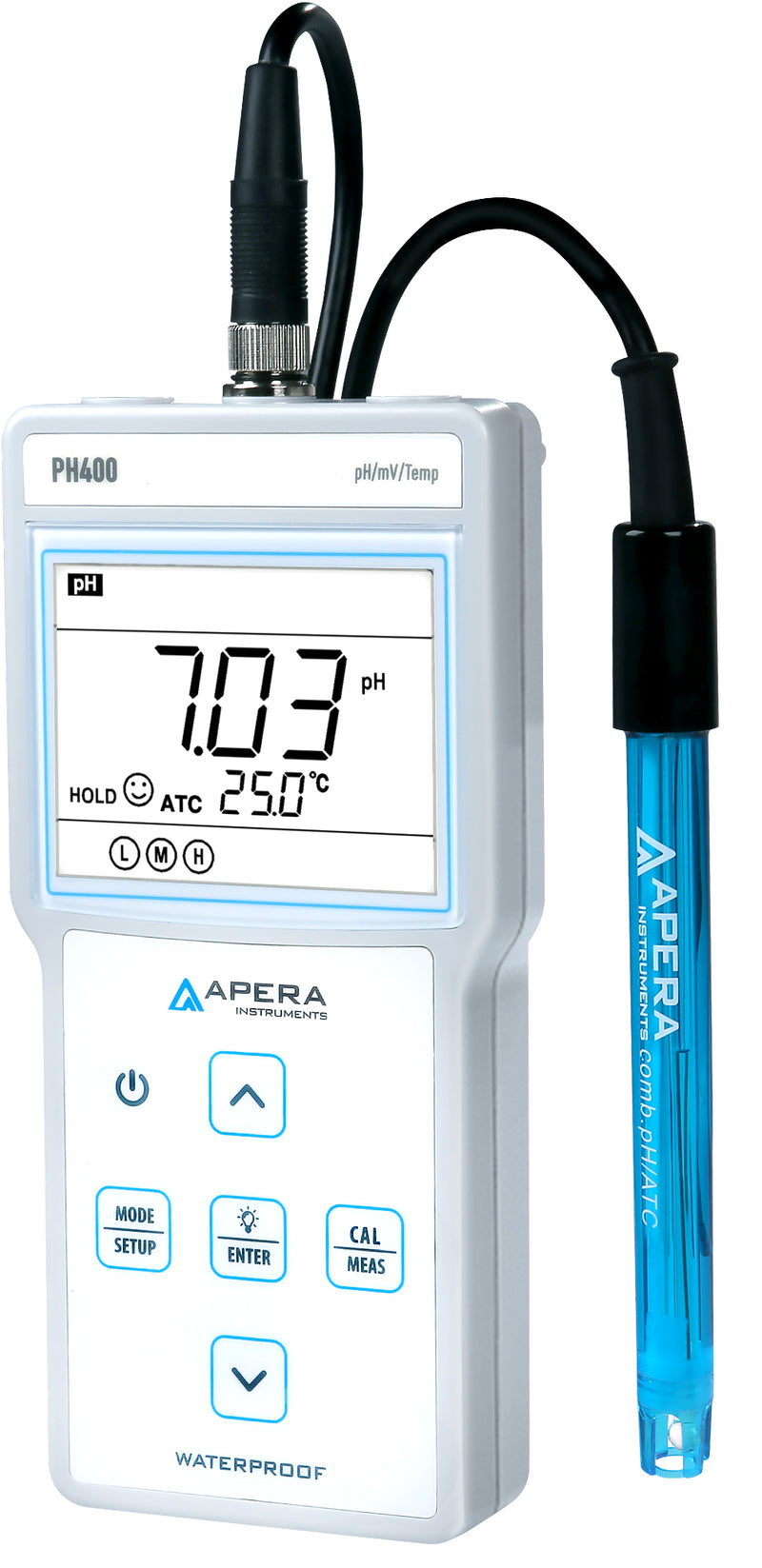 Apera PH400 Portable pH Meter Kit