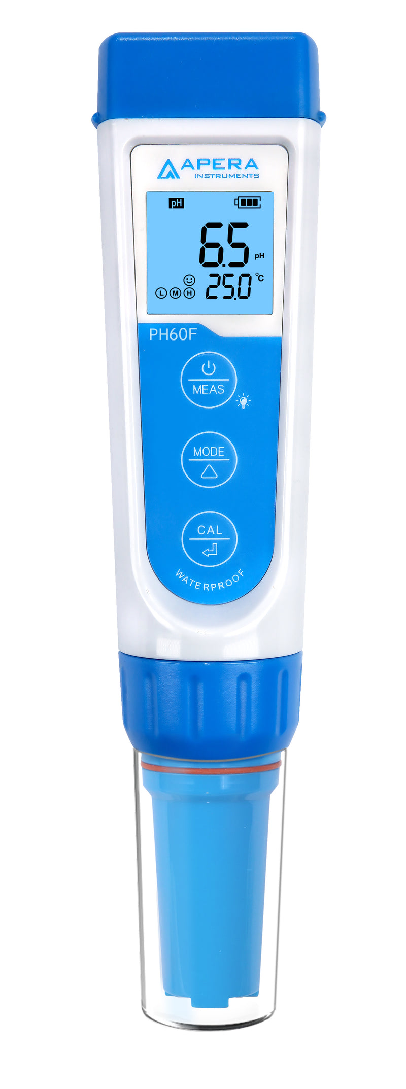 Apera PH60F Premium Pocket pH Pocket Tester Kit for Surface Testing